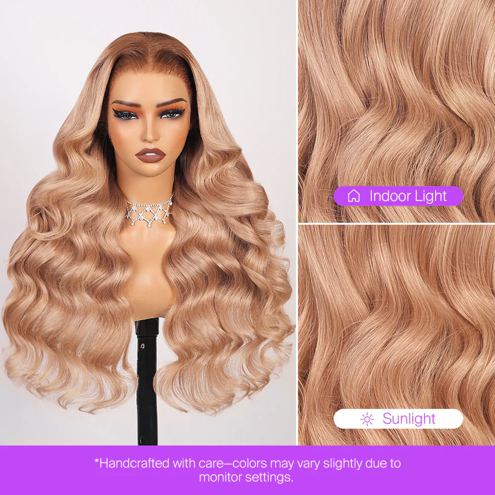 Lâche Deep Wave HD Transparnet Lace Frontal Perruques de Cheveux Humains pour les Femmes Noires 