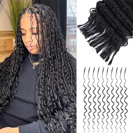 Human Braiding Hair Natural Black Bulk Water Wave Human Hair for Braiding No Weft 100% Unprocessed Brazilian Remy Human Hair