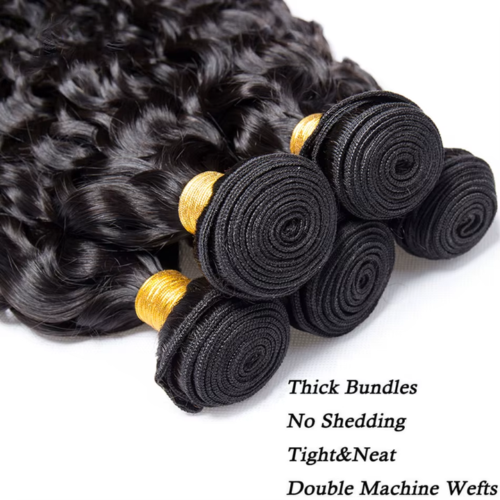 Lumiere 15A Afro Kinky 100% Brazilian Human Hair 3 Bundles Extensions Unprocessed For Woman
