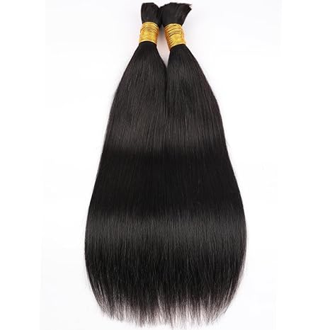 lumiere 1 Piece Straight Bulk For Braiding Hair Straight Human Hair Extension