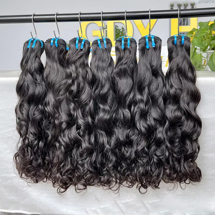 lumiere 1 pièce Loose Wave Bundle Extension de cheveux humains vierges