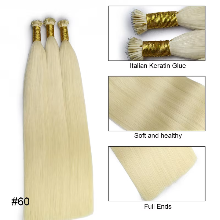 Color Hair #4 Tape In Hair Extensions Cheveux Raides Vierges Humains 20 pcs/1pack 100% Cheveux Humains 