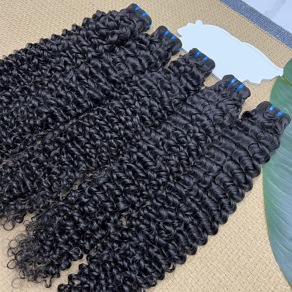 Lumiere 15A French Wave 100% Human Hair 4 Bundles for Women Brazilian Raw Hair Extensions