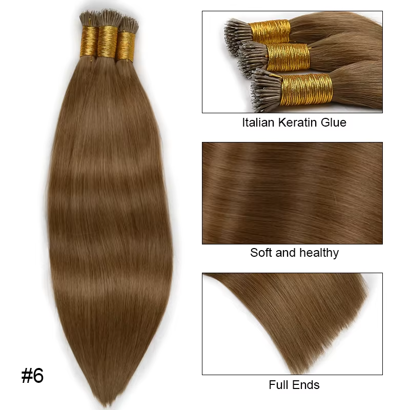 Color Hair #4 Tape In Hair Extensions Cheveux Raides Vierges Humains 20 pcs/1pack 100% Cheveux Humains 