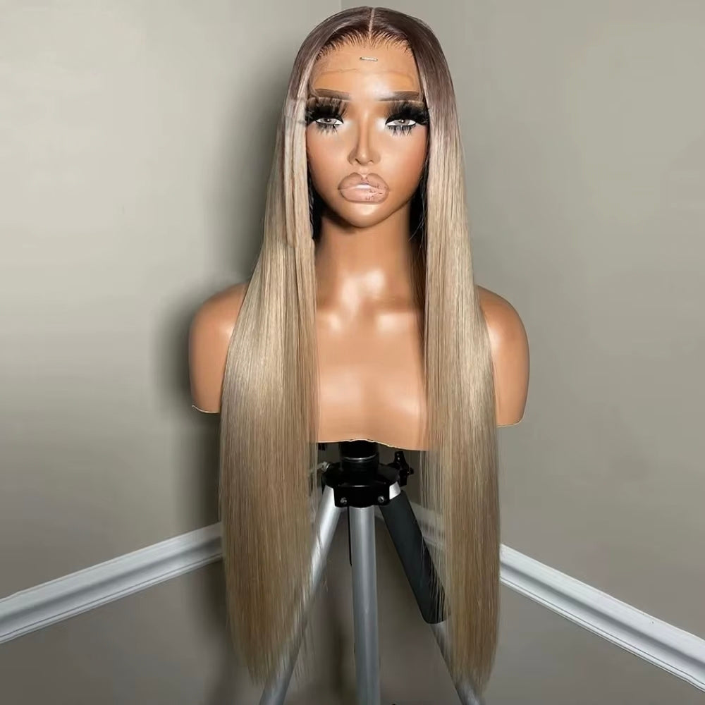 Lâche Deep Wave HD Transparnet Lace Frontal Perruques de Cheveux Humains pour les Femmes Noires 