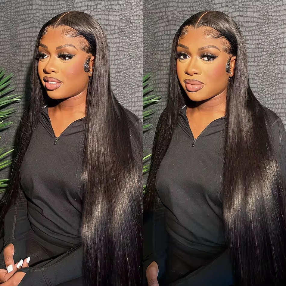 Lumiere Hair 7x5 Pre Cut Lace Closure Wig Straight Wear Go Gluless Wig Pre-plucked Hairline With Baby Hair Wig