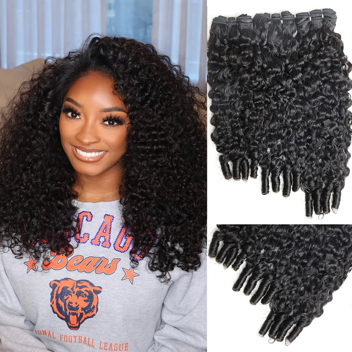 Lumiere Hair Straight Funmi Bundles de cheveux humains 3PCS / Package Bulk Deal Extension de cheveux humains 