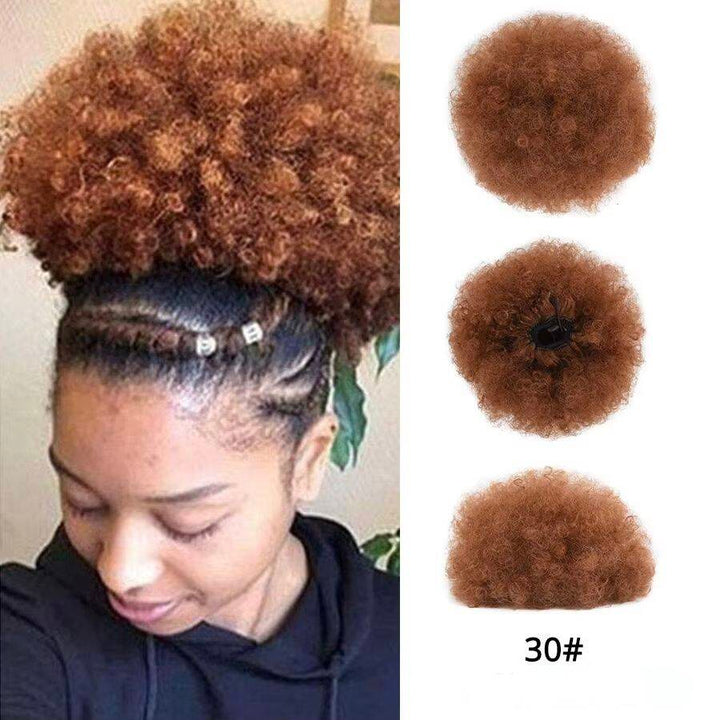 Deep Wave Drawstring Ponytail Hair Extension Cheveux humains humides et ondulés 