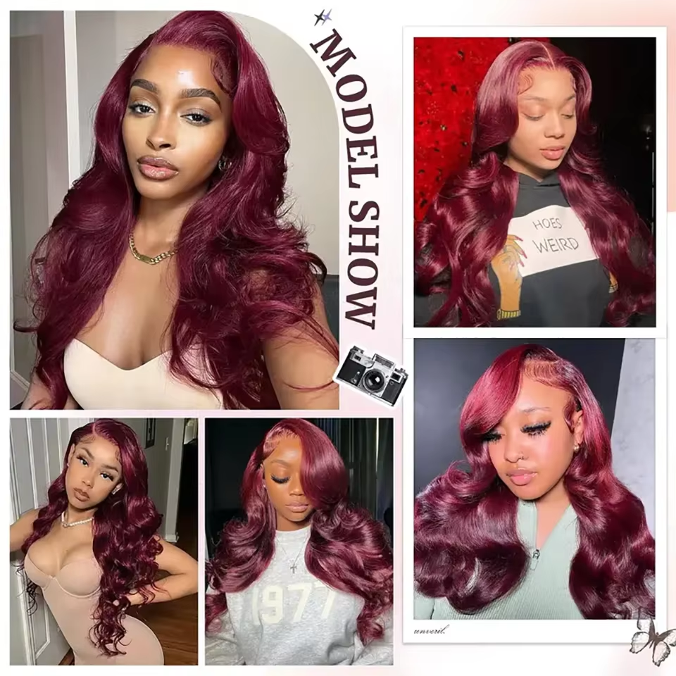 #4 Brown Body Wave 3 Bundles avec 4X4 Lace Closure 100% cheveux humains vierges 