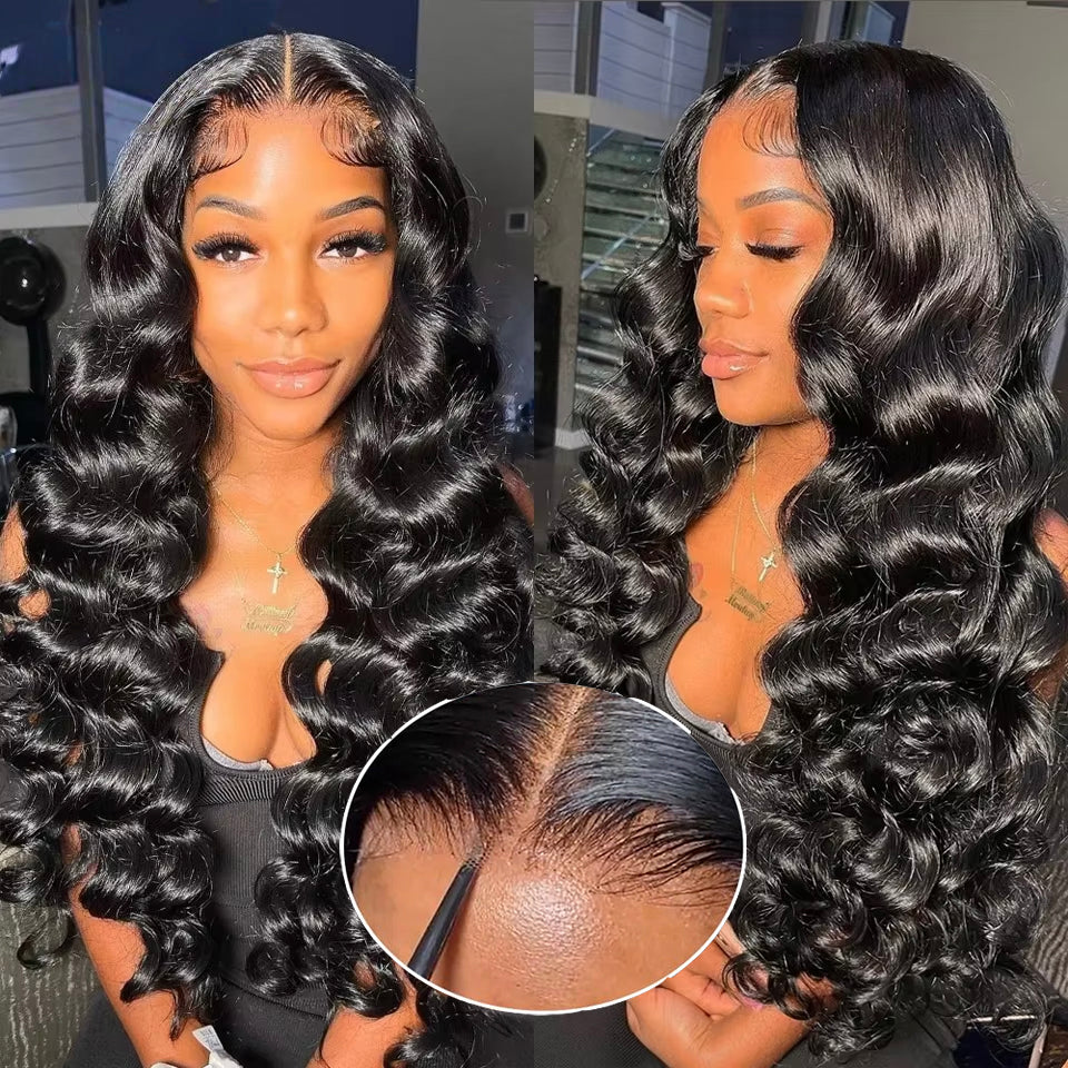 [Glueless Wig] Lumiere Loose Wave 6x4 HD Lace Easy To Wear Glueless Wigs Human Hair Pre-cut for Beginners  Wigs Human Hair