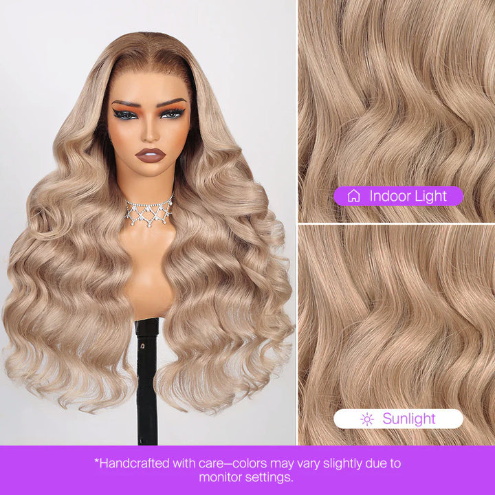 Lâche Deep Wave HD Transparnet Lace Frontal Perruques de Cheveux Humains pour les Femmes Noires 