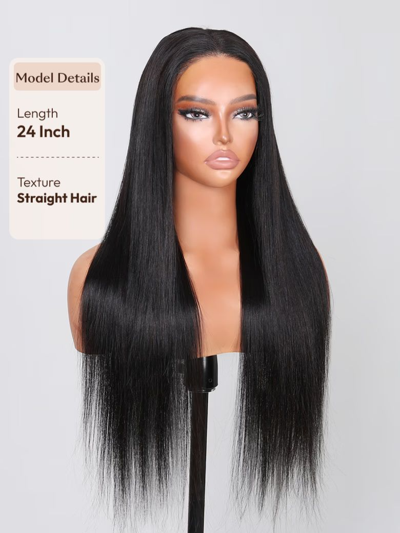 [Glueless Wig] Upgrade Lumiere 13x4 Pre Cut Lace Straight Ready To Go Glueless  Human Hair Wig