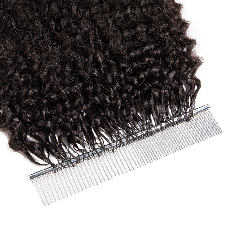 Lumiere Burmese Curly Feather Miracle Crochet Human Hair Extension Save Time With This Design