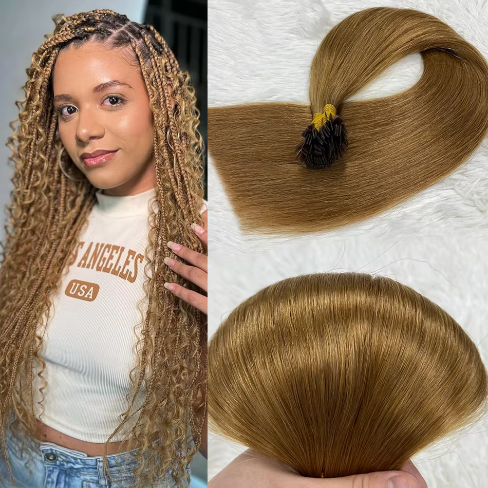 Color Hair #4 Tape In Hair Extensions Cheveux Raides Vierges Humains 20 pcs/1pack 100% Cheveux Humains 