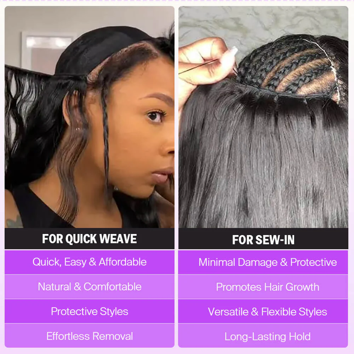 (B1) Peruvain Body Wave 4 Bundles Deal 100% Human Hair for Black Women Hair Extensions 8-40 inches