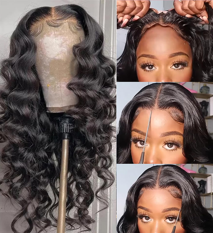 [Glueless Wig] Lumiere Loose Wave 6x4 HD Lace Easy To Wear Glueless Wigs Human Hair Pre-cut for Beginners  Wigs Human Hair