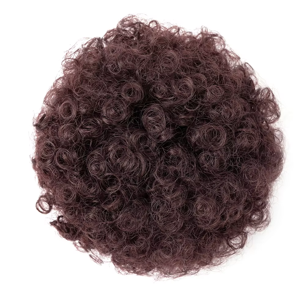 Deep Wave Drawstring Ponytail Hair Extension Cheveux humains humides et ondulés 