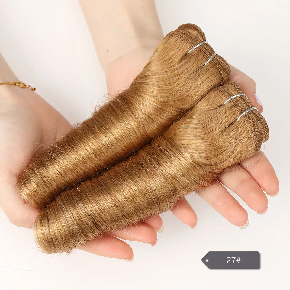 #27 Loose Wave 4 Bundles Brazilian Remy Human Hair