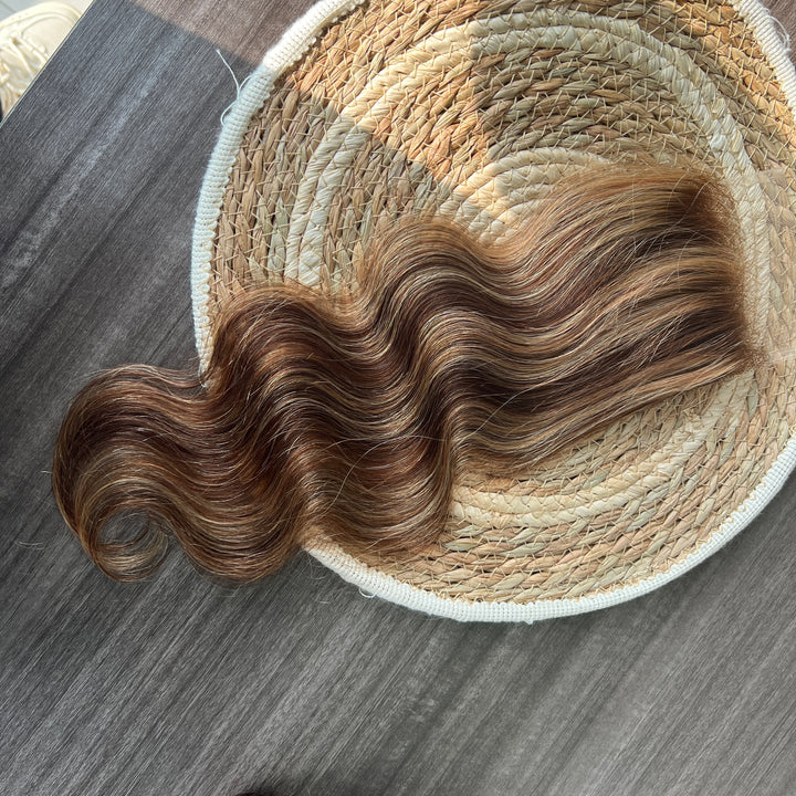 Highlight P4/27 Body Wave 3 Bundles with 4x4 Lace Closure Human Hair(No Code Need)