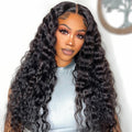 Loose Deep Wave 13x4 HD Transparnet Lace Frontal Human Hair Wigs for Women