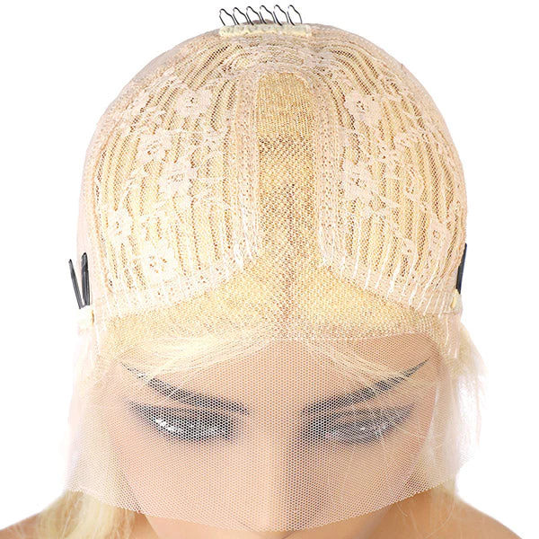 AMZ Lumiere 613 Honey Blonde 13x1x6 T Part Lace Body Wave Wig for Black Women