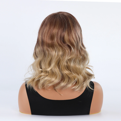 Limited Design | Black-Brown-Blonde Ombre Loose Wave Glueless 13x4 Frontal HD Lace Wig