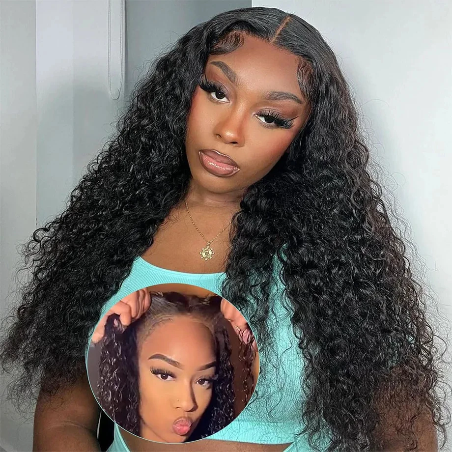 Lumiere HD 4x4 & 5x5 Lace Pre-cut Wigs Deep Wave Glueless Human Hair Wigs With Invisible Knots Baby Hair