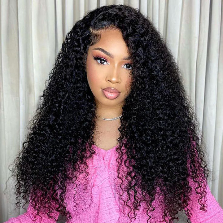 lumiere Brazilian Kinky Curly 4 Bundles Virgin Human Hair Extensions 8-40 inches