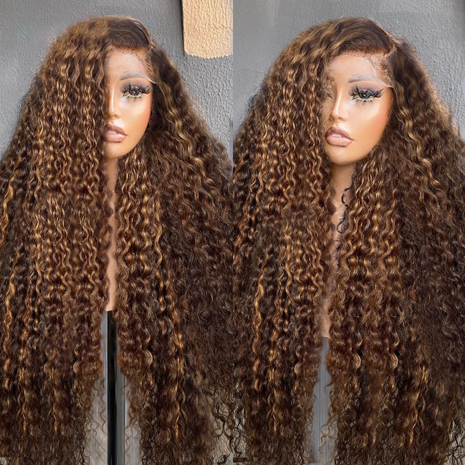 Customized 13x4 Lace Front Brazilian Wigs 250% Density Sexy Women Waves Wigs Human Hair | Lumiere