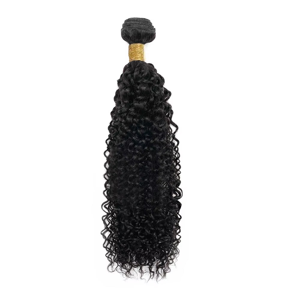 Lumiere 15A Afro Kinky 100% Brazilian Human Hair 3 Bundles Extensions Unprocessed For Woman