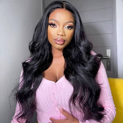 Lumiere Body Wave 4x6 Lace Front Pre-cut Easy To Wear Wig Human Hair Glueless Wigs