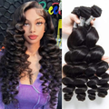 lumiere 3 Bundles Body Wave Brésilien Vierge Extension de Cheveux Humains 8-40 pouces 