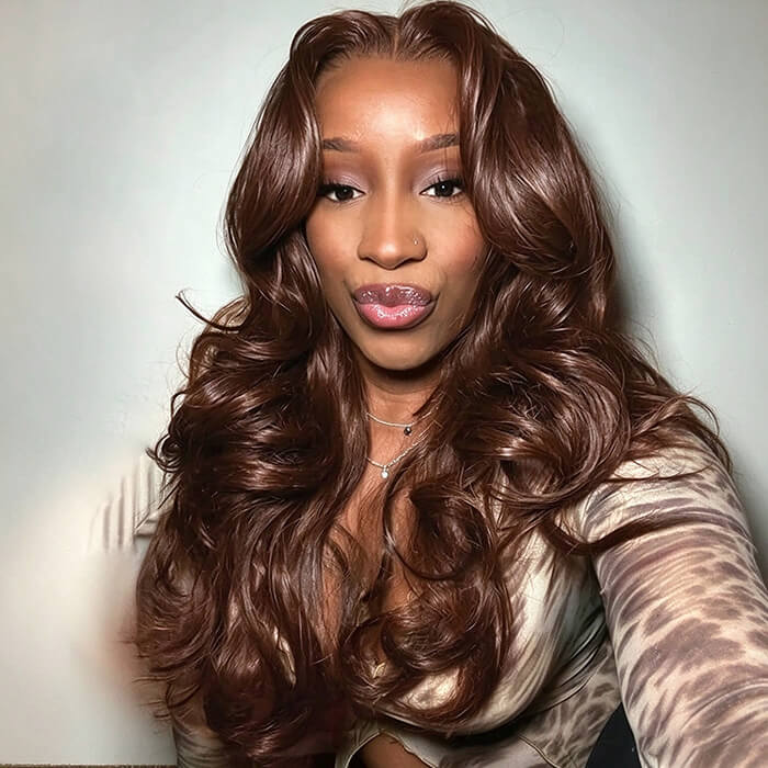 Deep Wave Wear &amp; Go Glueless HD 4X6 Lace Closure Perruque de cheveux humains