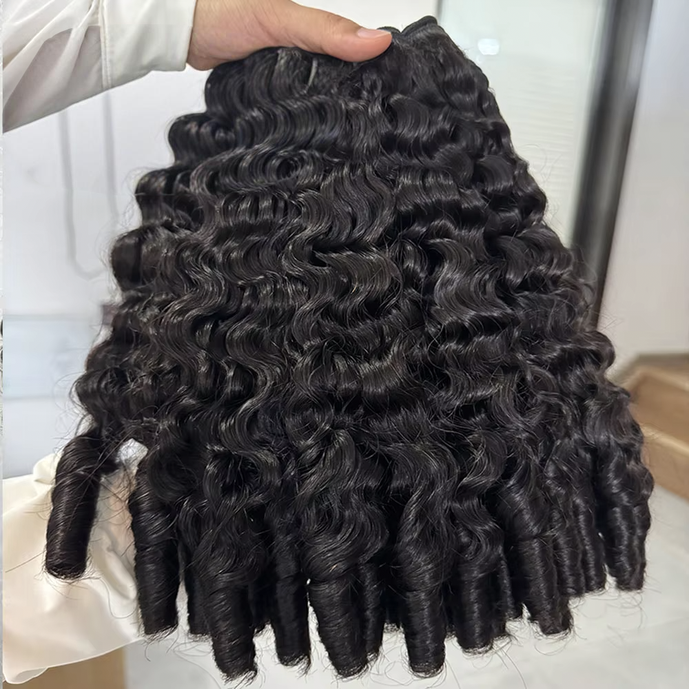 Lumiere 15A Burmese Curly Hair 3 Bundles Virgin Human Hair Burmese Extensions For Full Head