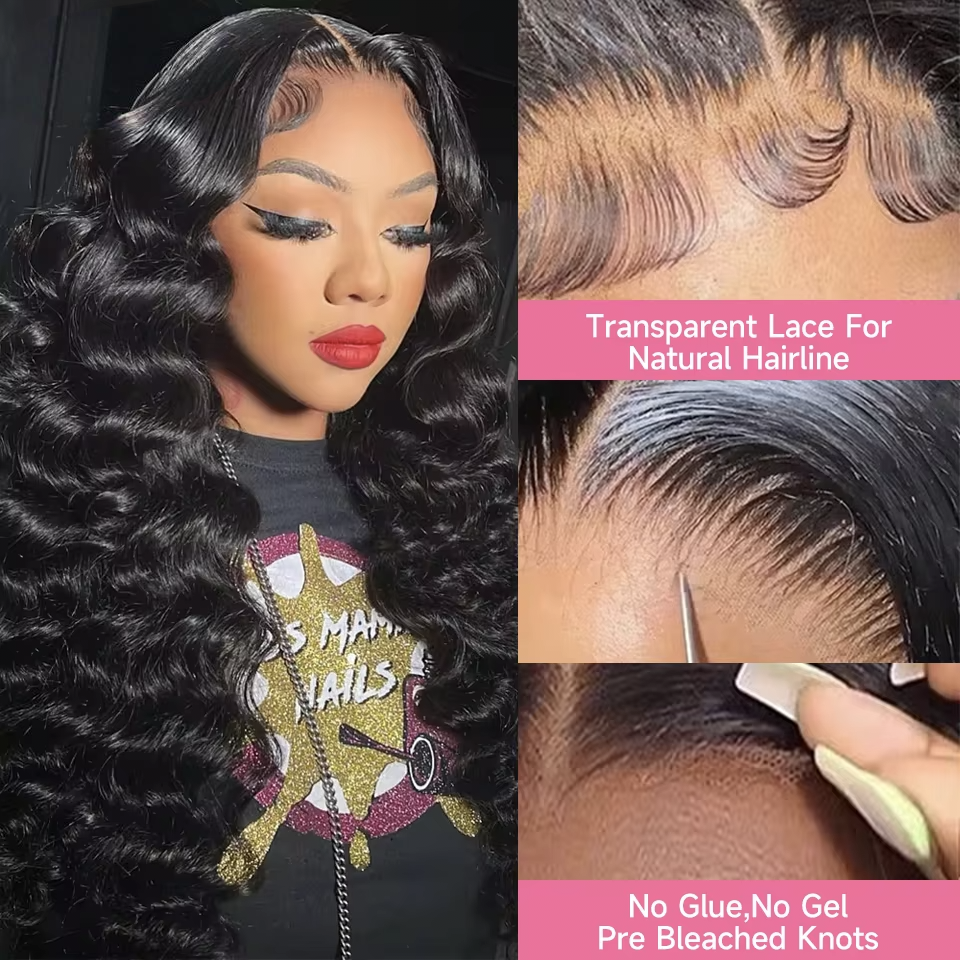 [Glueless Wig] Lumiere Loose Wave 6x4 HD Lace Easy To Wear Glueless Wigs Human Hair Pre-cut for Beginners  Wigs Human Hair