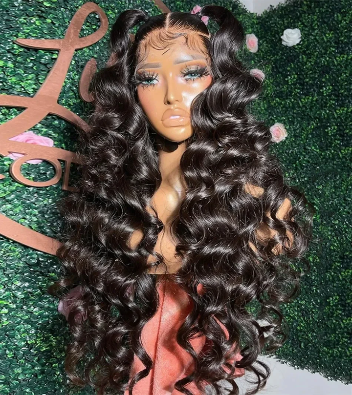 Lumiere Pre Cut Glueless Wig Human Hair Ready to Go Loose Deep 7x5 Lace Closure Wig On Sale