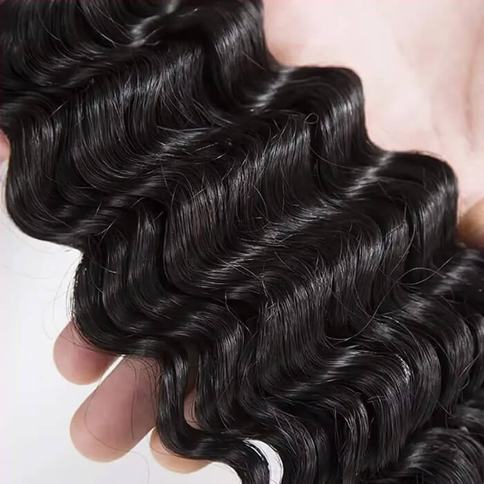 lumiere 1 pièce Loose Wave Bundle Extension de cheveux humains vierges