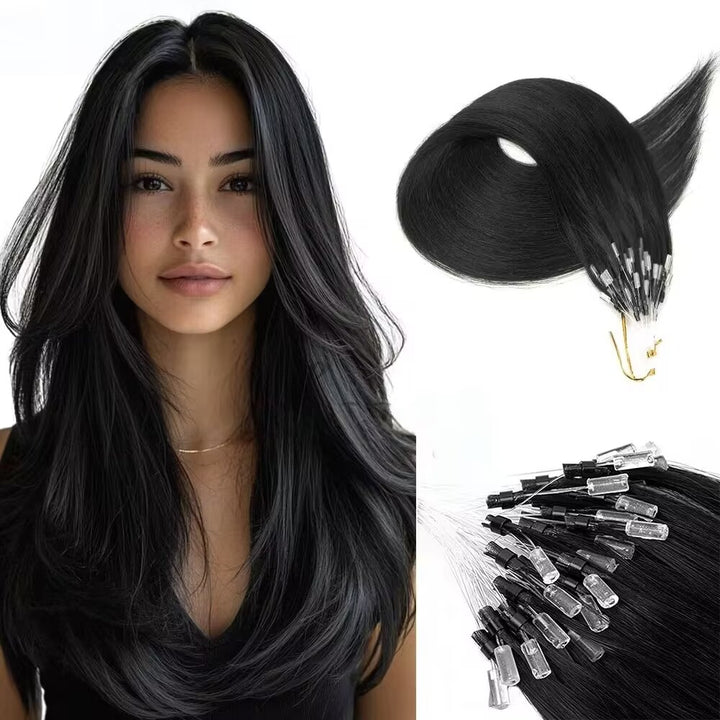 Color Hair #4 Tape In Hair Extensions Cheveux Raides Vierges Humains 20 pcs/1pack 100% Cheveux Humains 