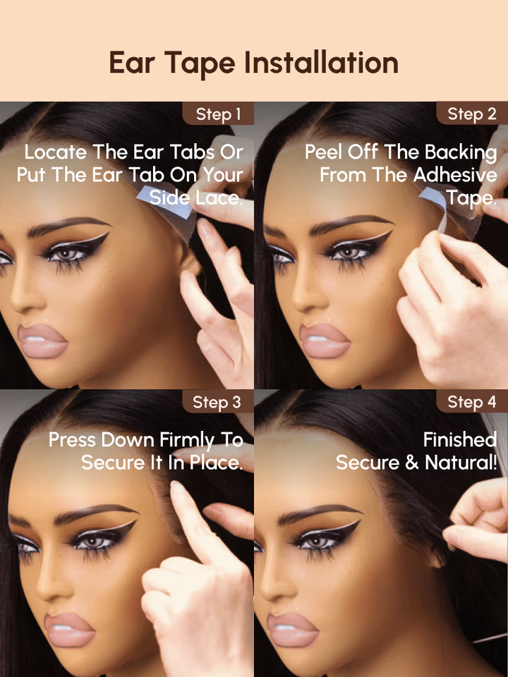 [Glueless Wig] Upgrade Lumiere 13x4 Pre Cut Lace Straight Ready To Go Glueless  Human Hair Wig