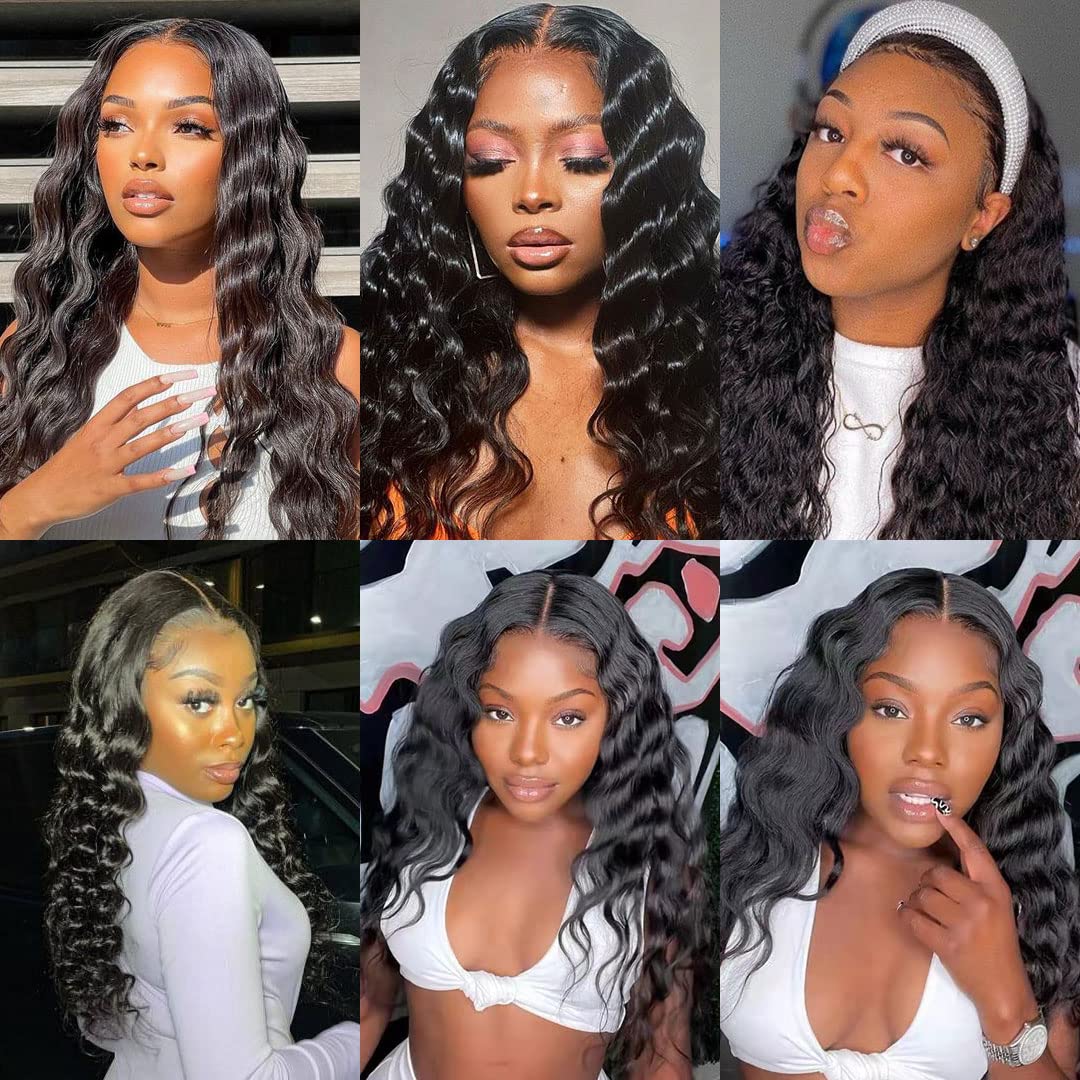 lumiere 15A Loose Deep Wave 4 Bundles  Human Hair Extension