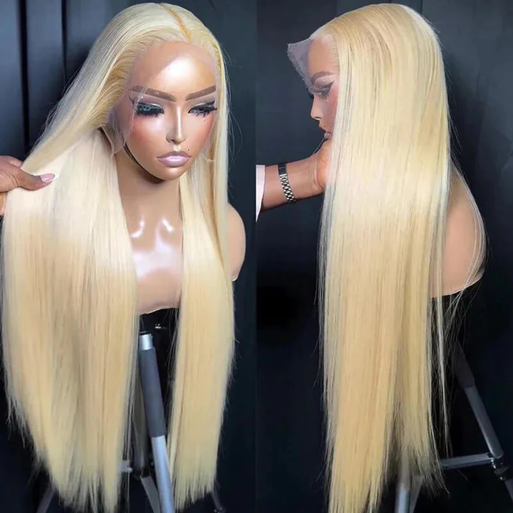Lumiere 613 Blonde Straight/Body 13x4 HD Transparent Lace Front Wig With Natural Hairline(No Code Need)