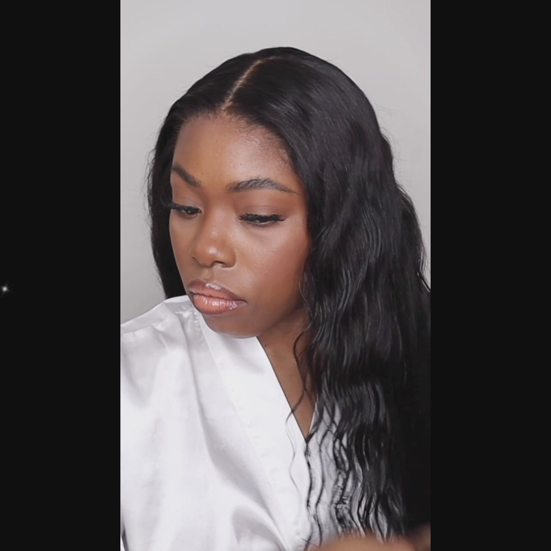 Glueless Loose Deep Wave Lace Frontal Wig 13x4 HD Lace Front Wigs