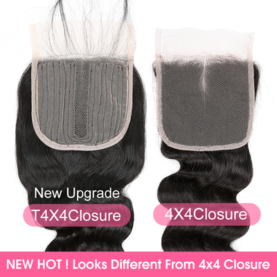 lumiere One Piece Looose Deep Virign Human Hair 5X5 /6X6 / 4x4x1 T part / Lace Closure