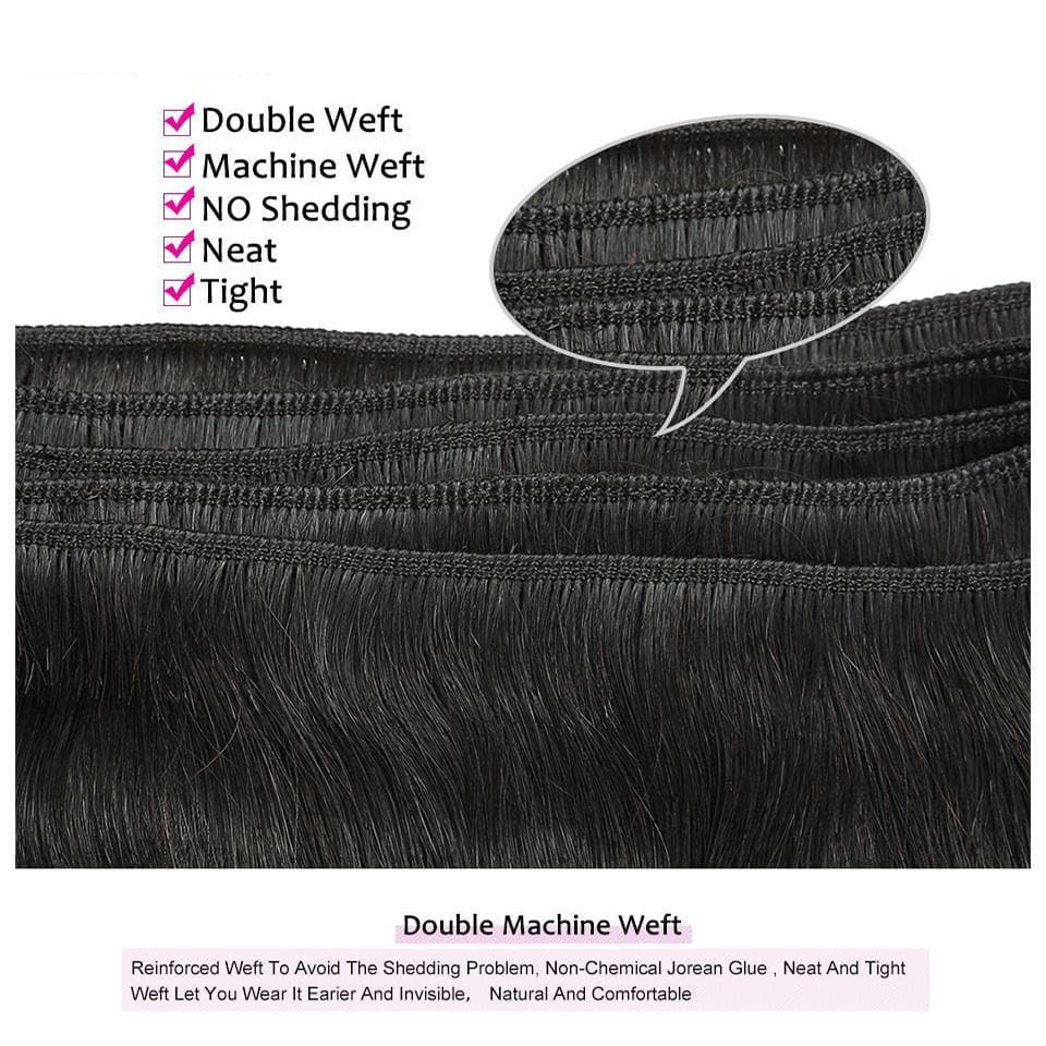 lumiere Hair Peruvian Deep Wave 4 Bundles Virgin Human Hair Extension - lumiere Hair