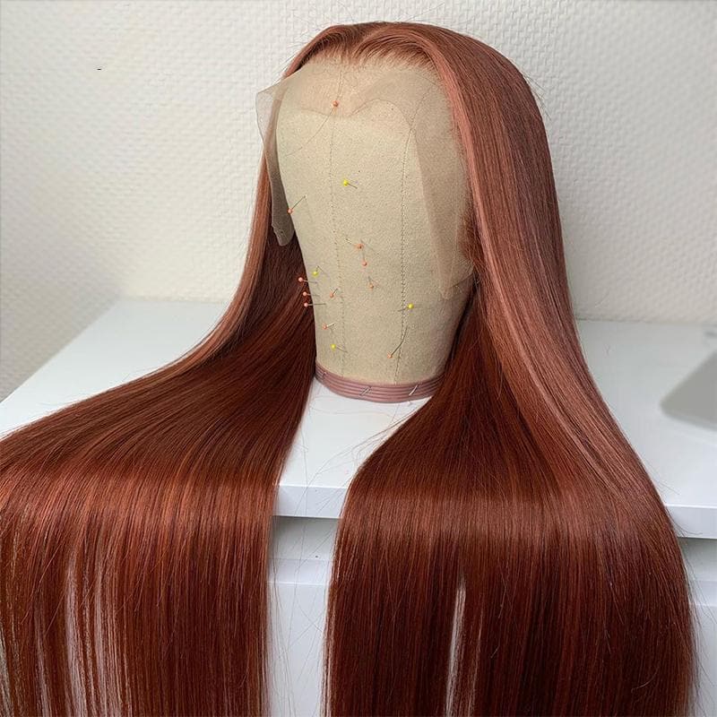 lumiere #33 Straight 4x4/5x5/13x4 Lace Closure/Frontal 150%/180% Density Wigs For Women Pre Plucked - Lumiere hair
