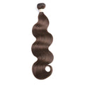 lumiere Chocolate Color Brown 1 Piece Body Wave Bundle 100% Virgin Human Hair Extension