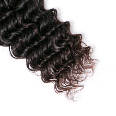lumiere Hair 2 Bundles Deep Wave Virgin Human Hair Extension - Lumiere hair