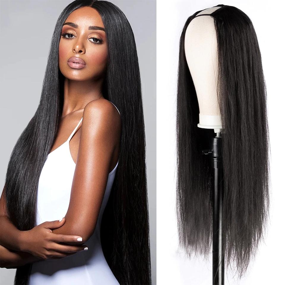 Lumiere Hair Straight U Part Human Hair Wig For Black Women