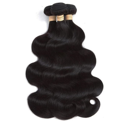 lumiere 3 Bundles Body Wave Brazilian Virgin Human Hair Extension 8-40 inches - Lumiere hair