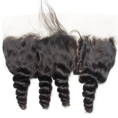 lumiere Hair One Piece Loose 13*4 Lace Frontal Closure Virgin Human Hair - Lumiere hair